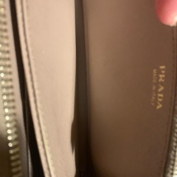 PRADA Large Fiocco Ribbon Wallet in Pale Dusty Pink - Picture 12 of 14